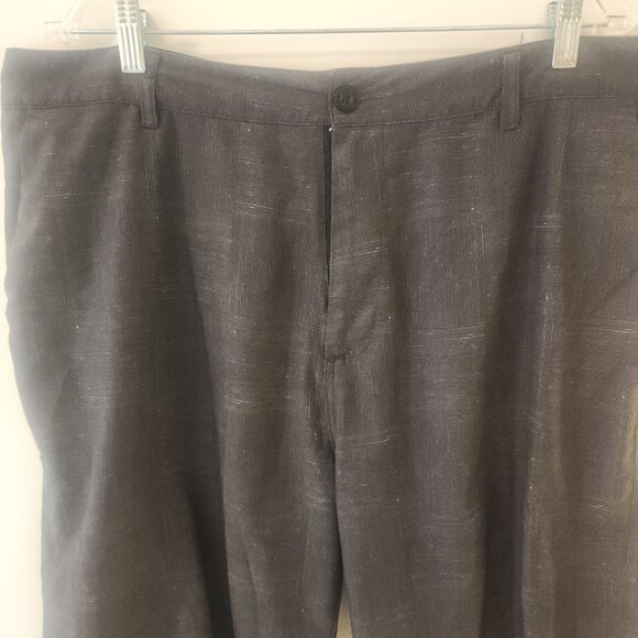 Molokai Surf Co Board Shorts Black Heathered Wet Dry Board Walkshort Size 38 - Picture 2 of 12